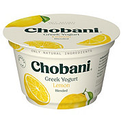 Chobani Low-Fat Lemon Blended Greek Yogurt 