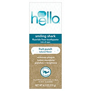 hello Smiling Shark Fluoride Free Toothpaste - Fruit Punch 