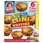 LITTLE DEBBIE Mini Chocolate Chip Muffins Big Pack