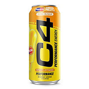 Cellucor C4 Zero Sugar Performance Energy Drink - Hawaiian Pineapple Popsicle