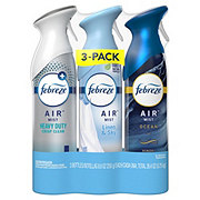 Febreze Air Odor-Eliminating Spray - Crisp Clean, Ocean, Linen & Sky