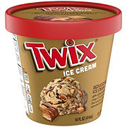 Twix Caramel Fudge Swirl Ice Cream