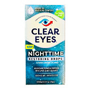 Clear Eyes Nighttime Restoring Drops