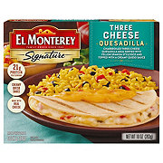 El Monterey Signature Three Cheese Quesadilla Frozen Meal