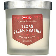 H-E-B Flavor Favorites Texas Pecan Pralines Scented Candle
