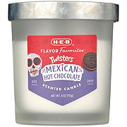 H-E-B Flavor Favorites Twisters Mexican Hot Chocolate Scented Candle