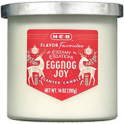 H-E-B Flavor Favorites Eggnog Scented Candle