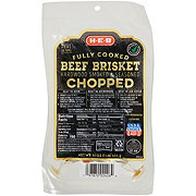 H-E-B Fully Cooked Seasoned Chopped Beef Brisket
