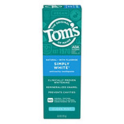 Tom's of Maine Simply White Toothpaste - Clean Mint 