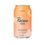 Recess Mood Peach Ginger Sparkling Water with Magnesium