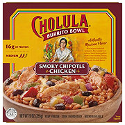 Cholula Burrito Bowl Smoky Chipotle Chicken Frozen Meal