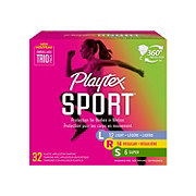 Playtex Sport Plastic Tampons Multi-Pack - Light, Regular & Super Absorbency