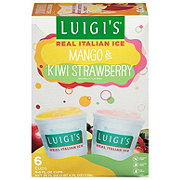 Luigi's Mango & Kiwi Strawberry Real Italian Ice Cups