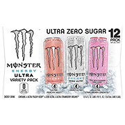 Monster Energy Ultra Zero Sugar Energy Drink Variety 12 pk Cans