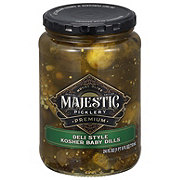 Mount Olive Majestic Picklery Premium Deli Style Kosher Baby Dills