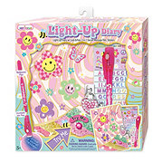 Hot Focus Groovy Flower Light-Up Diary Set