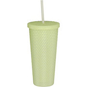 Destination Holiday Halloween Glow In The Dark Tumbler with Straw - Green