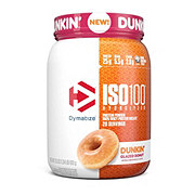 Dymatize ISO100 Hydrolyzed Protein Powder - Dunkin' Glazed Donut