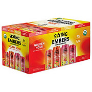 Flying Embers Golden Hour Hard Kombucha Variety Pack Cans, 8 pk