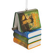 Hallmark Harry Potter Books & Wand Christmas Ornament