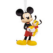 Hallmark Disney Mickey Mouse & Puppy Christmas Ornament