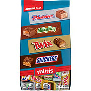Snickers, Twix, Milky Way, & 3 Musketeers Assorted Minis Chocolate Candy - Jumbo Pack