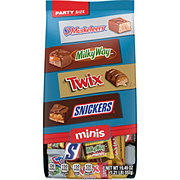 Snickers, Twix, Milky Way, & 3 Musketeers Assorted Minis Chocolate Candy - Party Size