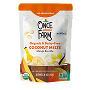 Once Upon a Farm Organic & Dairy-Free Coconut Melts -  Mango Ba-nilla