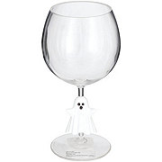 Destination Holiday Halloween Ghost Stem Wine Glass