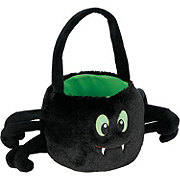 Destination Holiday Plush Spider Halloween Basket