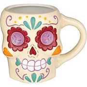 Destination Holiday Dia de los Muertos Sugar Skull Mug - Male