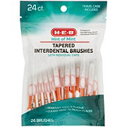 H-E-B Tapered Interdental Brushes - Hint of Mint