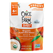 Once Upon a Farm Organic Plant-Rich Frozen Meal - Mango & Sweet Potato