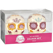 Destination Holiday Dia de los Muertos Sugar Skulls Salt & Pepper Shaker Set