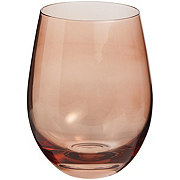 Destination Holiday Fall Stemless Wine Glass - Amber