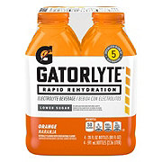 Gatorade Gatorlyte Electrolyte Beverage 20 oz Bottles - Orange