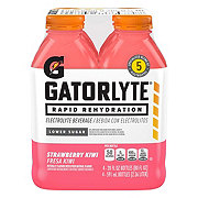 Gatorade Gatorlyte Electrolyte Beverage 20 oz Bottles - Strawberry Kiwi