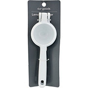 our goods Lemon & Lime Squeezer - White