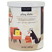Tuscany Candle Play Date Pet Odor Eliminator Candle - Lemon, Rose & Apple Blossom Scent