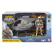 Soldier Force Mission Patrol Helicopter Playset