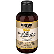 Brisk Grooming 2 In 1 Beard Shampoo + Conditioner - Citrus