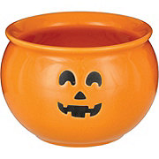 Destination Holiday Halloween Pumpkin Cauldron Ramekin - Orange