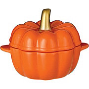 Destination Holiday Fall Mini Pumpkin with Lid - Orange