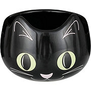 Destination Holiday Halloween Cat Ramekin - Black