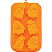 Destination Holiday Halloween Cowboy Ghost Treat Mold - Orange