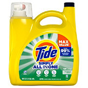 Tide Simply All In One Daybreak Fresh Liquid Laundry Detergent 128 Loads