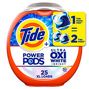 Tide Power PODS Ultra Oxi White & Bright Laundry Detergent Pacs