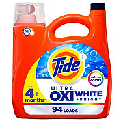 Tide Ultra Oxi White & Bright Liquid Laundry Detergent 94 Loads