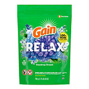 Gain Super Sized Flings! Relax HE Laundry Detergent Pacs - Dewdrop Dream