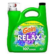 Gain Relax Dewdrop Dream Liquid Laundry Detergent 107 Loads